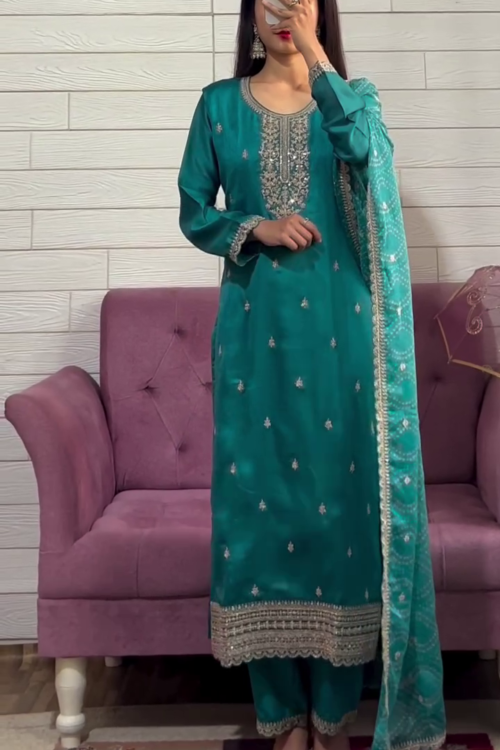Opulent Ocean Kurta Set