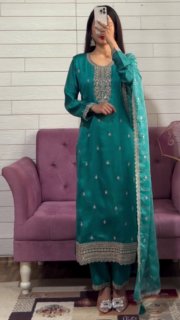 Opulent Ocean Kurta Set