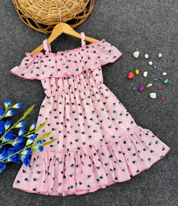 Blush Belle Heart Dress - Image 2