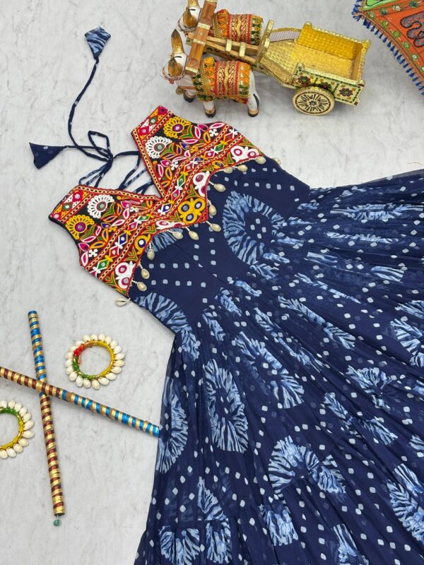 Bandhej Beauty Festive Gown - Image 14